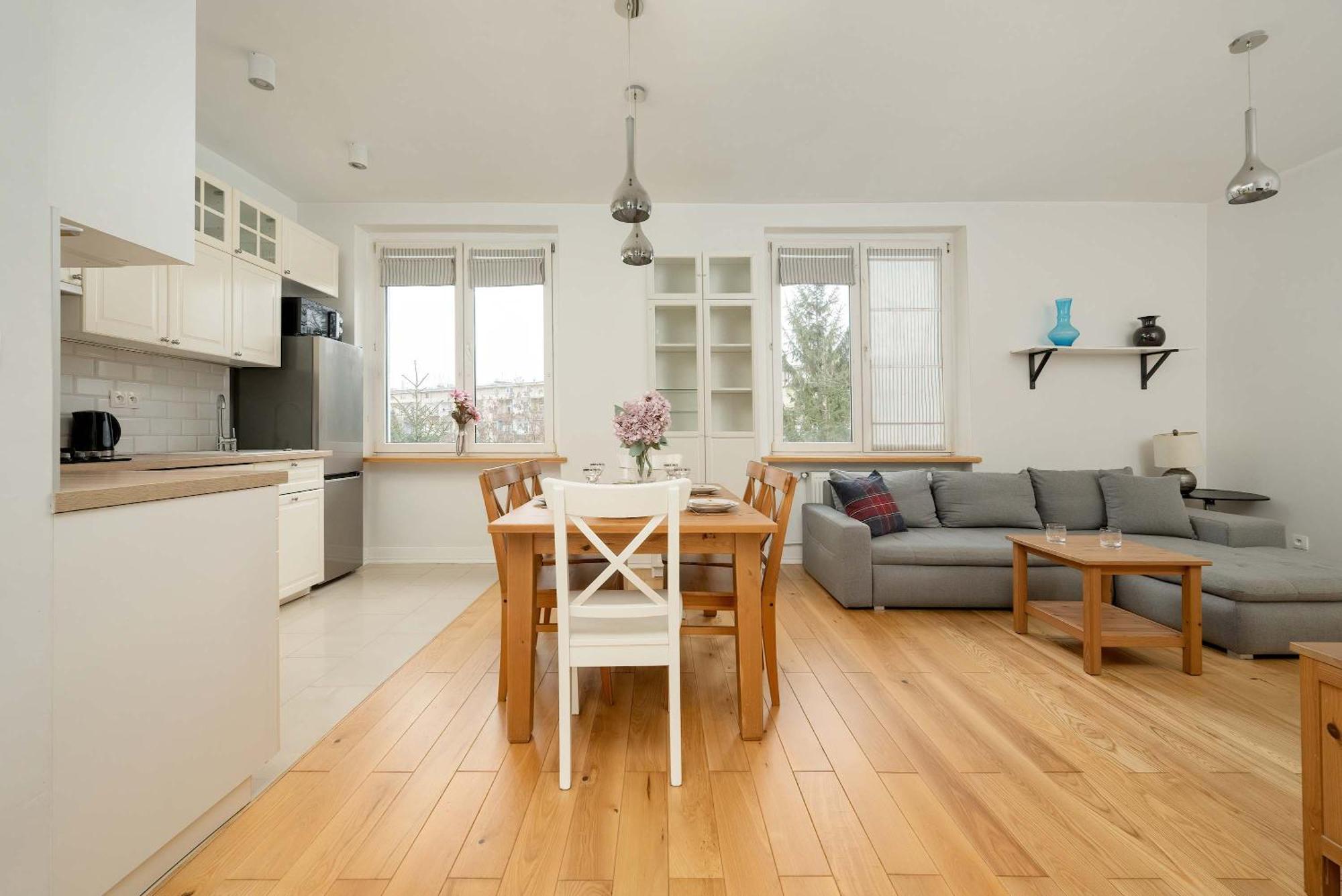 Pawlowa Stylish Apartment With Balcony & Home Office Wroclaw By Noclegi Renters Kültér fotó
