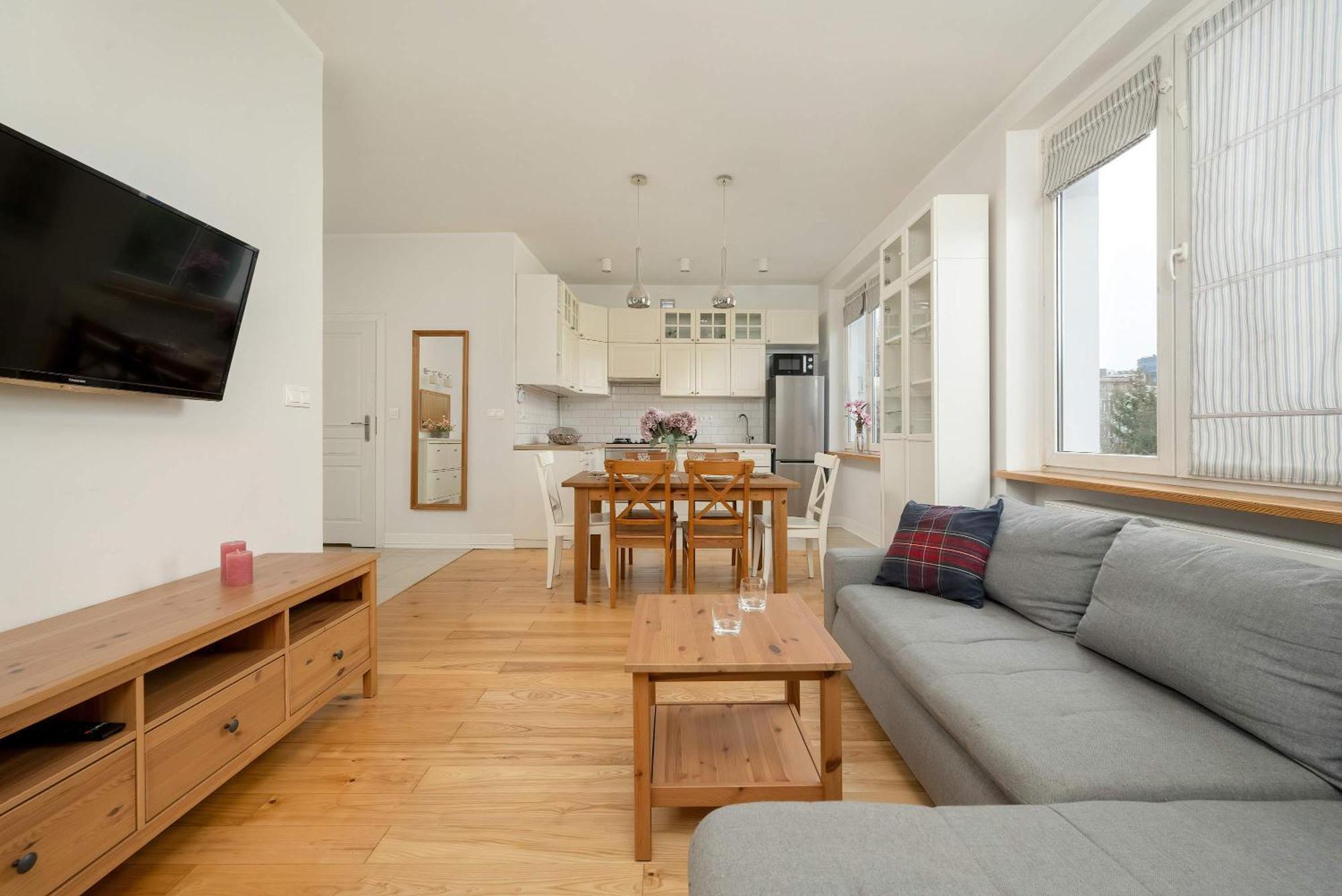 Pawlowa Stylish Apartment With Balcony & Home Office Wroclaw By Noclegi Renters Kültér fotó